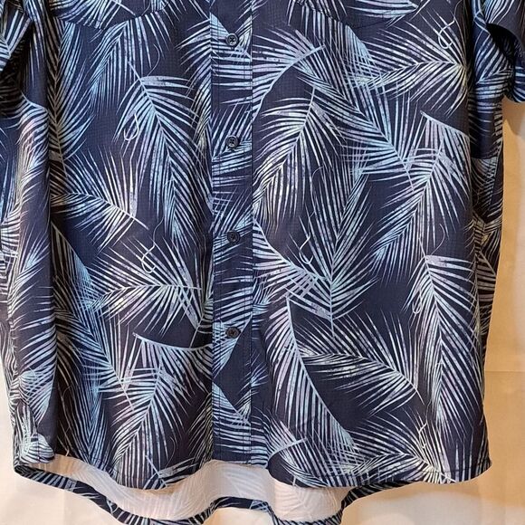 Reel Life Polo Button Down Shirt Comfort Performance Fishing Beach Ultra Soft XL - Picture 6 of 10